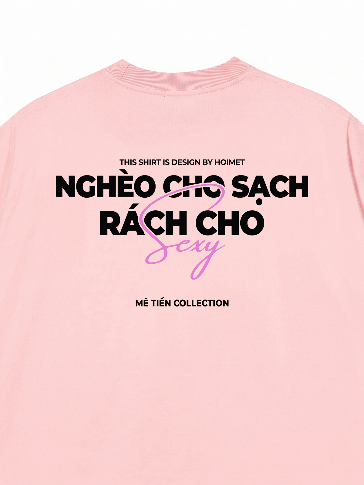 Áo Thun Relaxed Fit Nghèo Cho Sạch