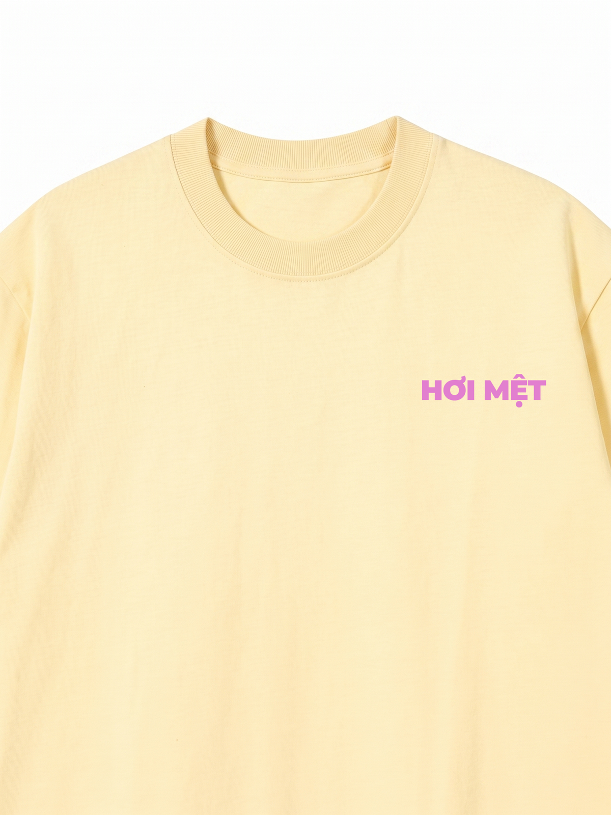 Áo Thun Relaxed Fit Nghèo Cho Sạch