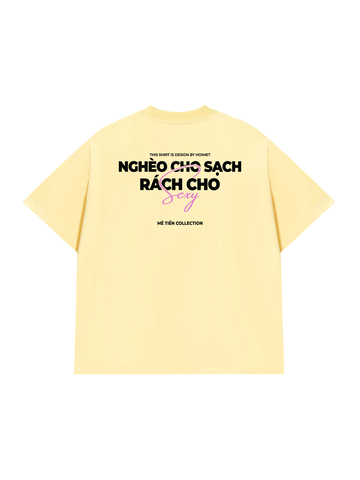 Áo Thun Relaxed Fit Nghèo Cho Sạch