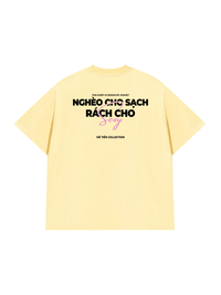 Áo Thun Relaxed Fit Nghèo Cho Sạch