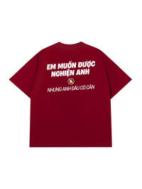 Áo Thun Relaxed Fit Nghiện Anh