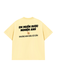 Áo Thun Relaxed Fit Nghiện Anh