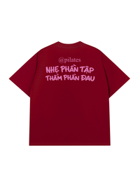 Áo Thun Relaxed Fit Nhẹ Phần Tập