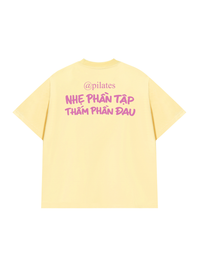 Áo Thun Relaxed Fit Nhẹ Phần Tập