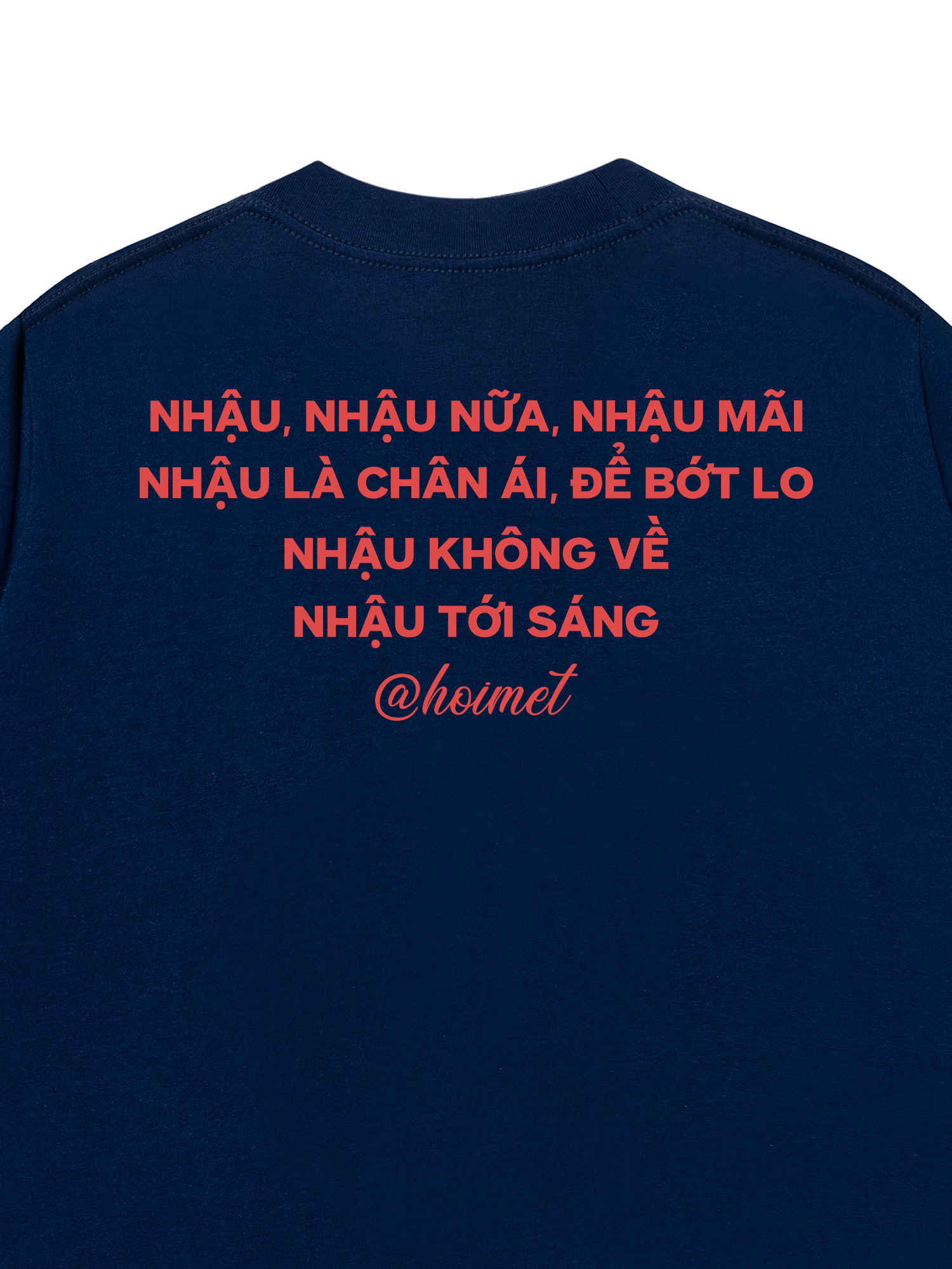 Áo Thun Relaxed Fit Nhậu Nữa