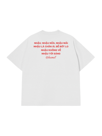 Áo Thun Relaxed Fit Nhậu Nữa