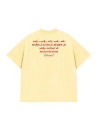 Áo Thun Relaxed Fit Nhậu Nữa