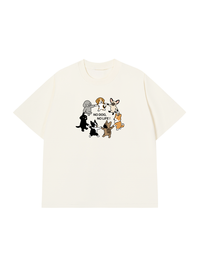 Áo Thun Relaxed Fit No Dog No Life