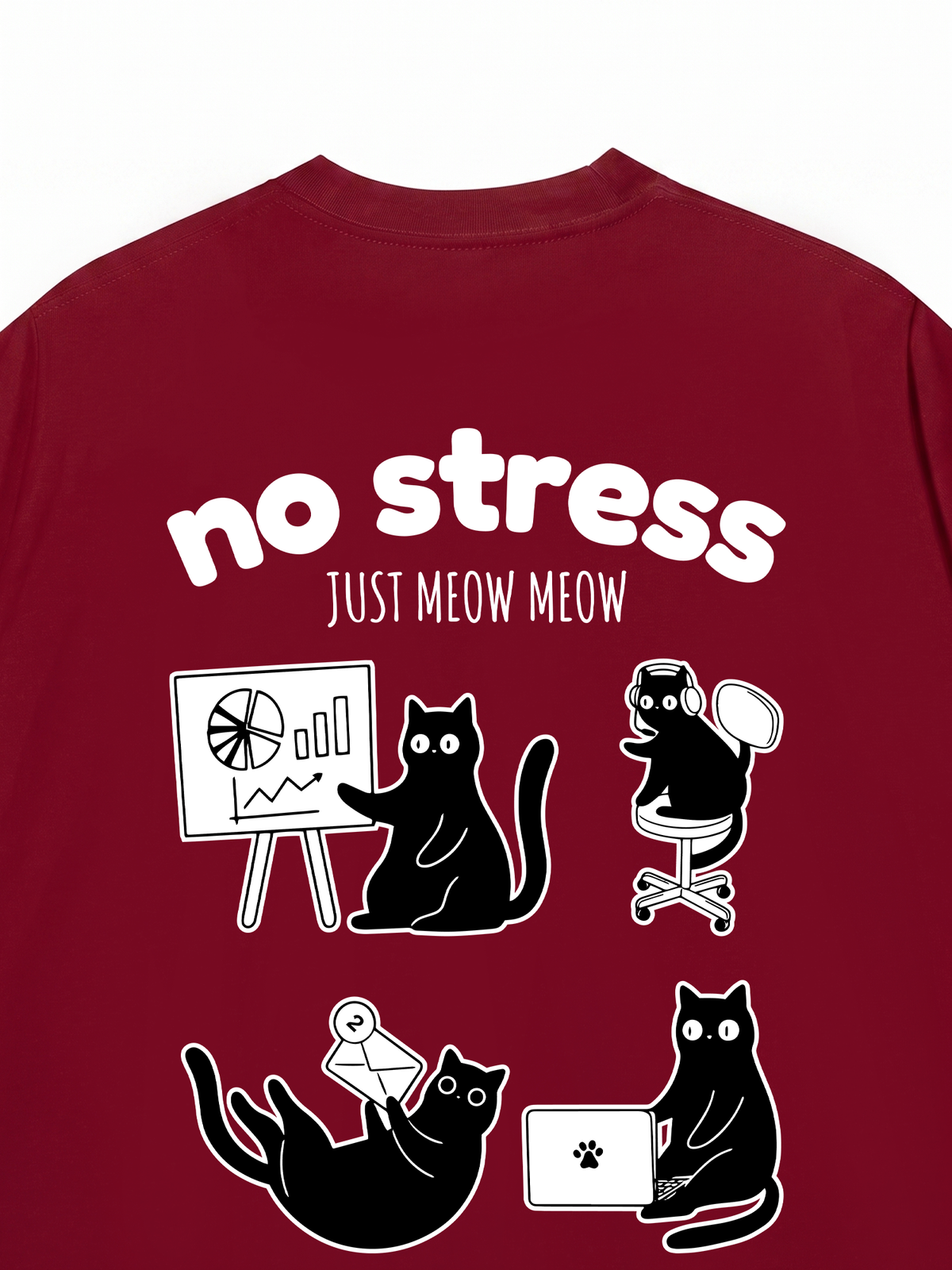 Áo Thun Relaxed Fit No Stress