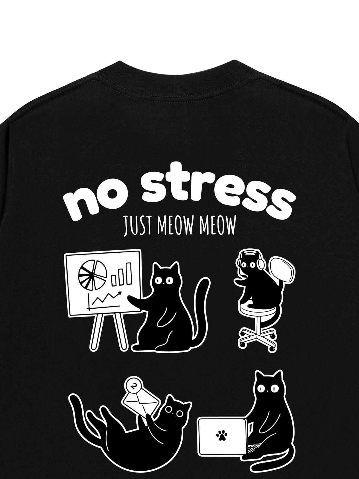 Áo Thun Relaxed Fit No Stress