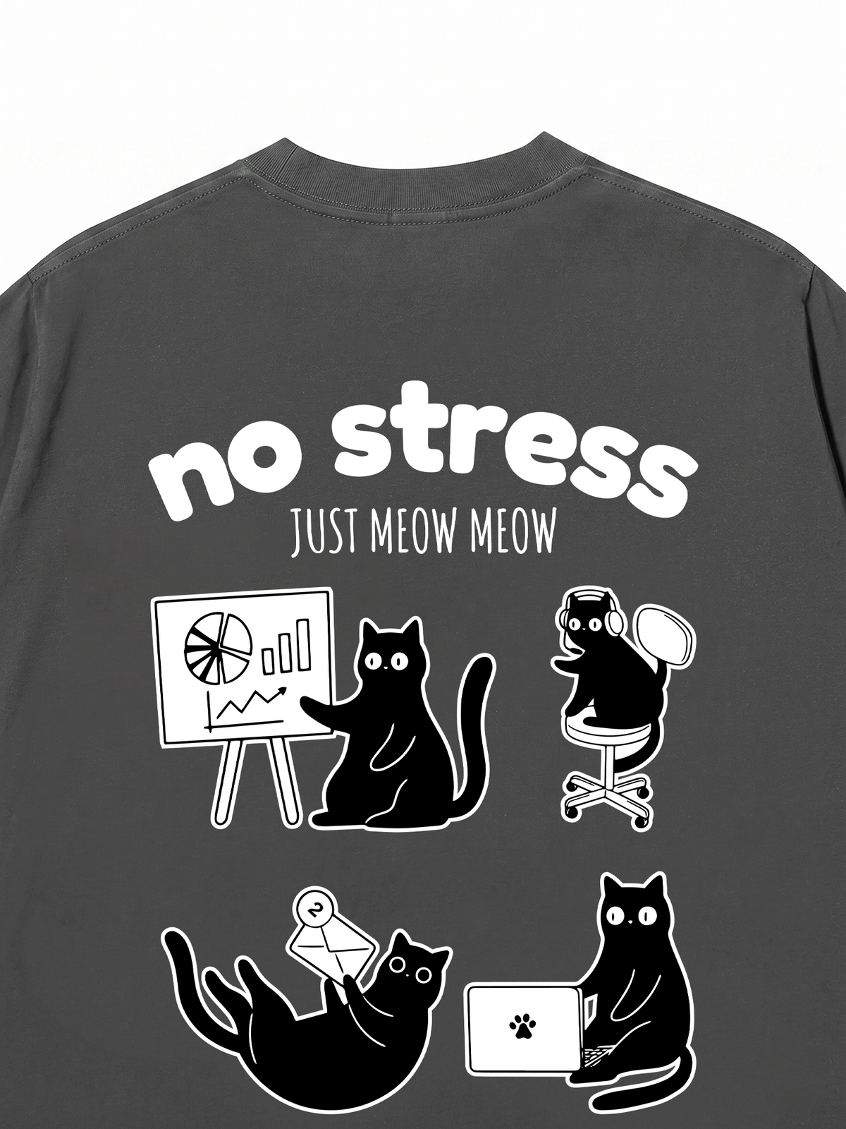 Áo Thun Relaxed Fit No Stress