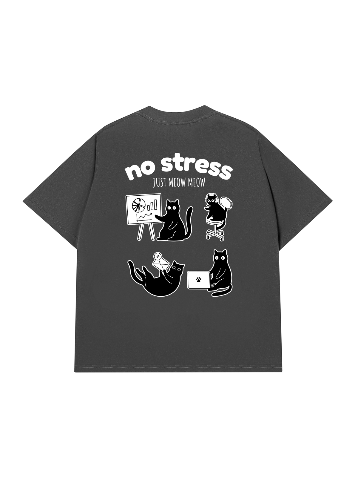 Áo Thun Relaxed Fit No Stress