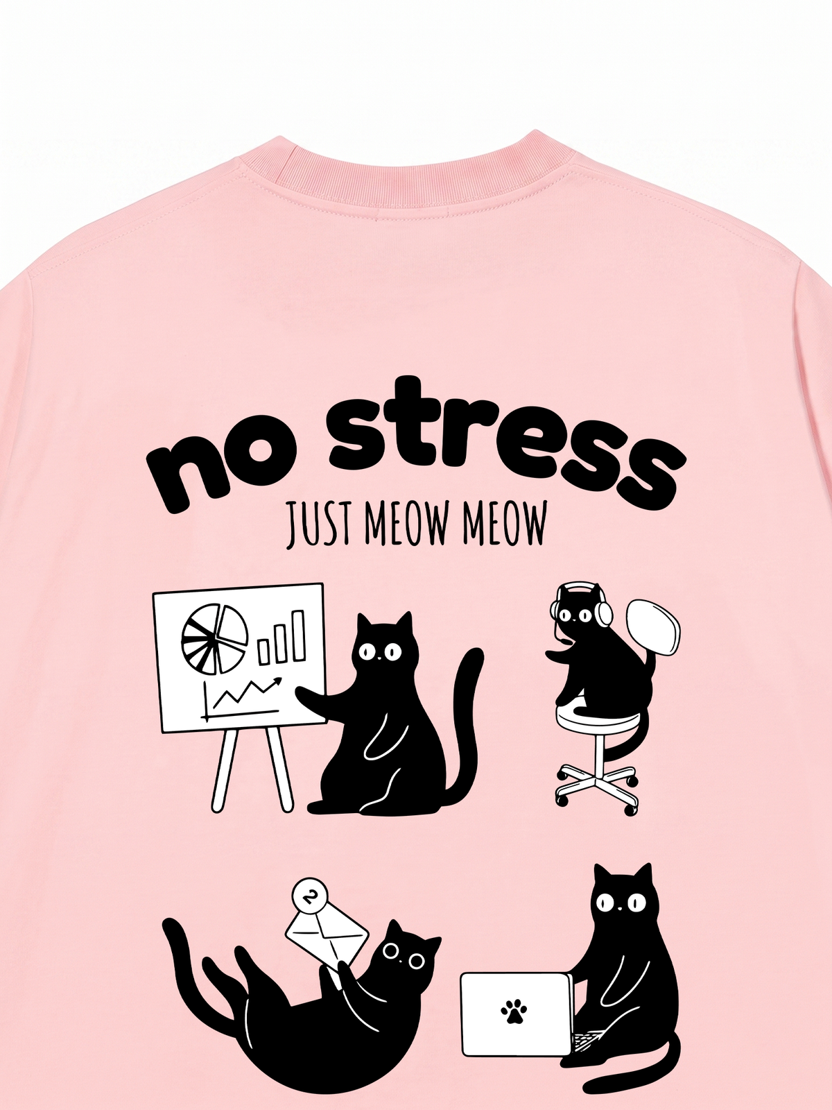 Áo Thun Relaxed Fit No Stress