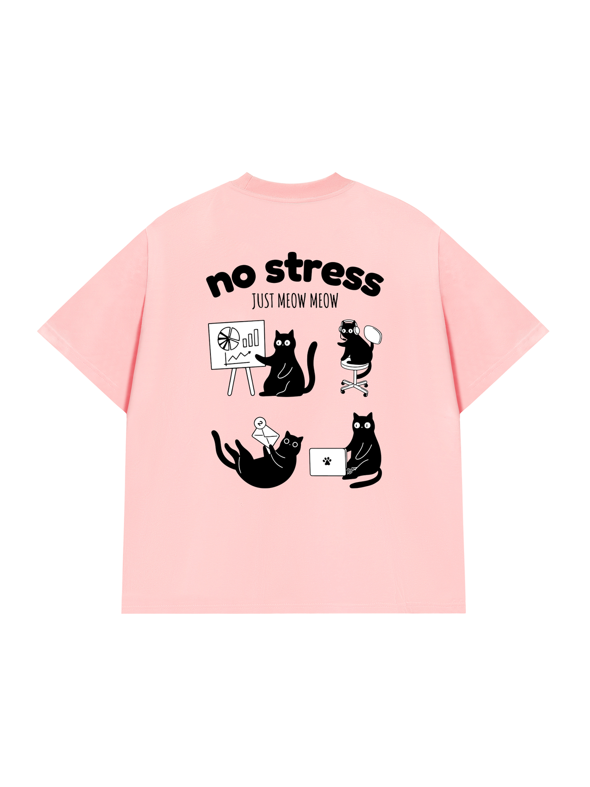 Áo Thun Relaxed Fit No Stress