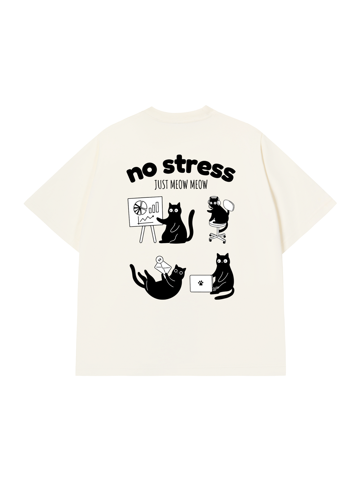 Áo Thun Relaxed Fit No Stress