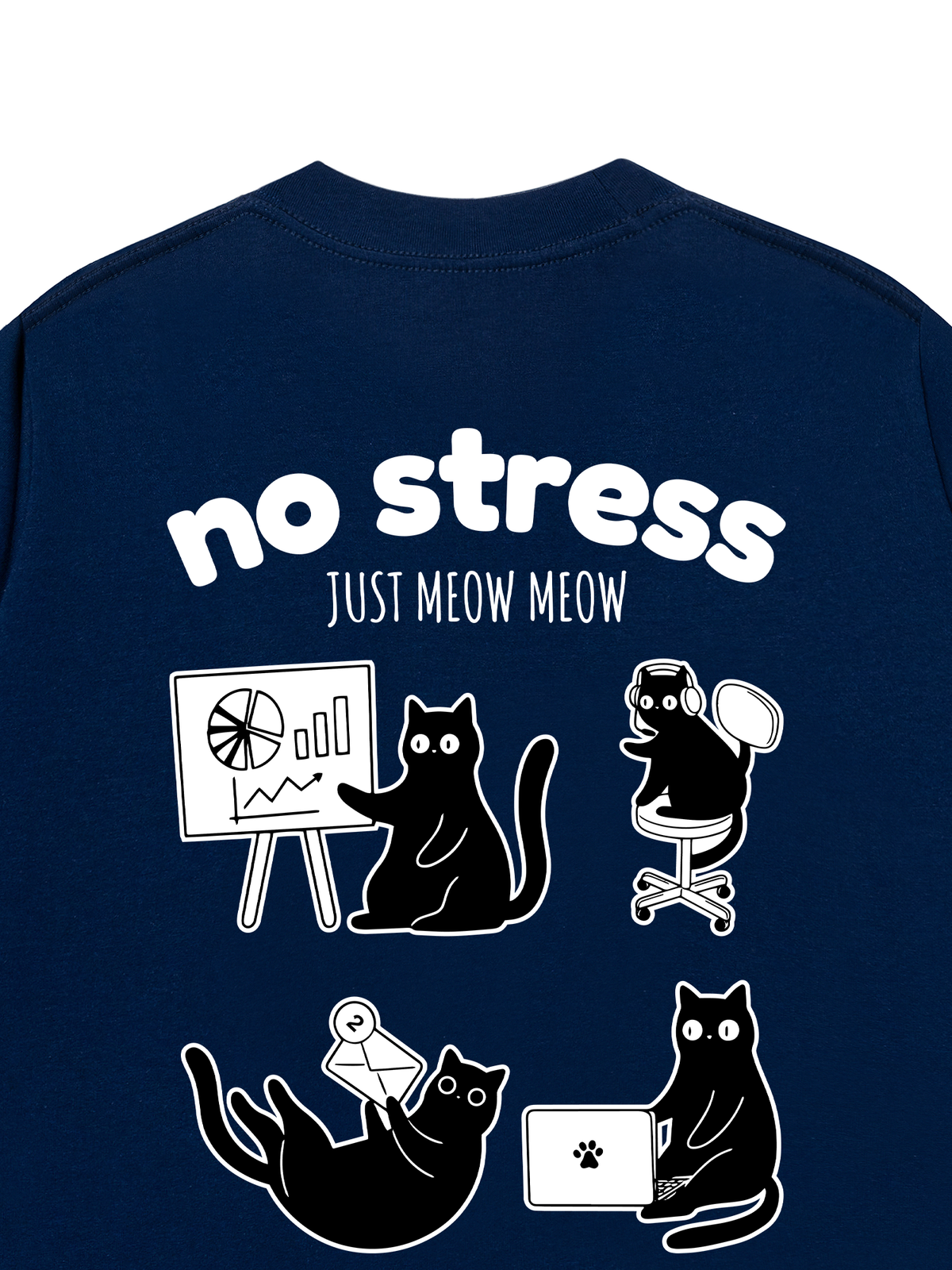 Áo Thun Relaxed Fit No Stress