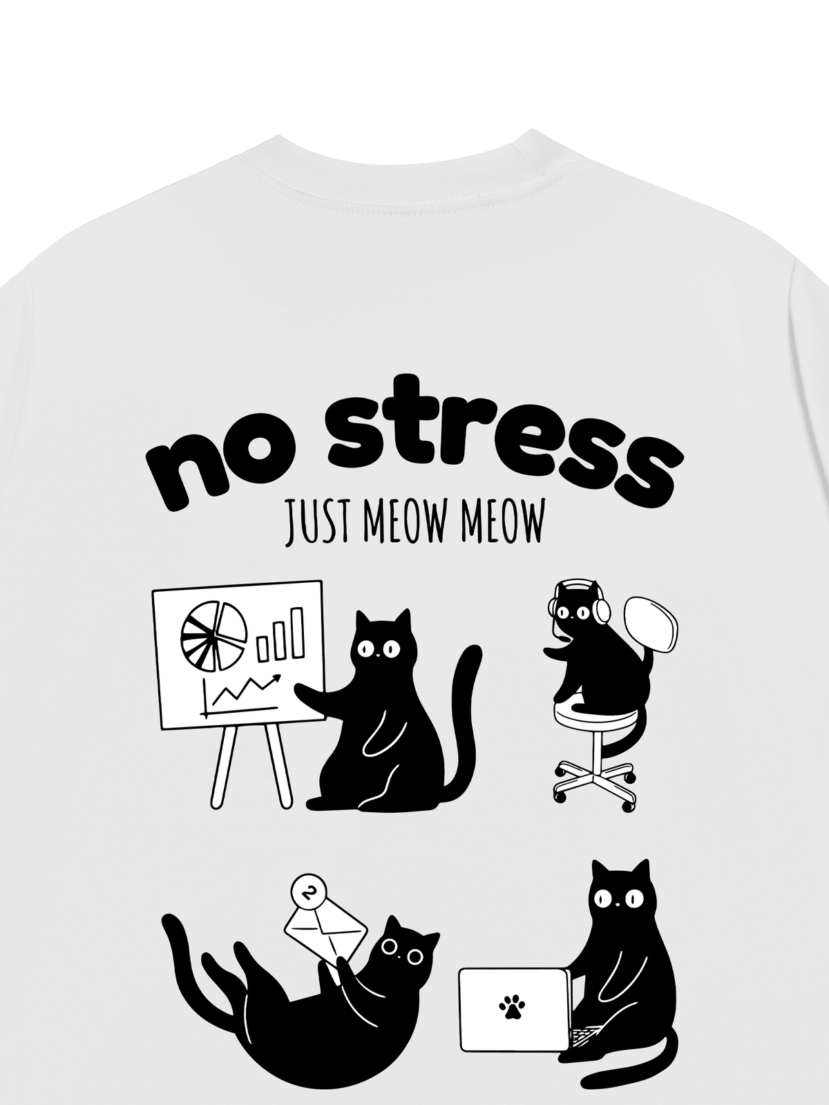Áo Thun Relaxed Fit No Stress