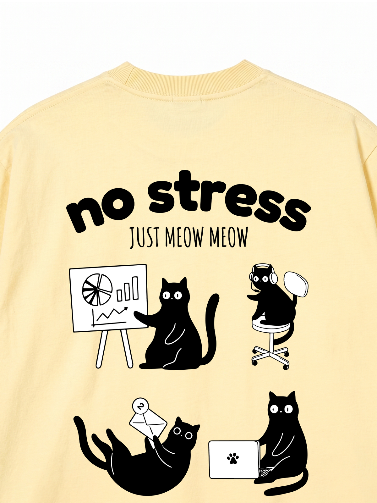 Áo Thun Relaxed Fit No Stress