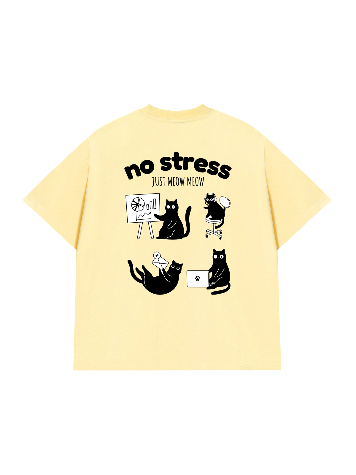 Áo Thun Relaxed Fit No Stress