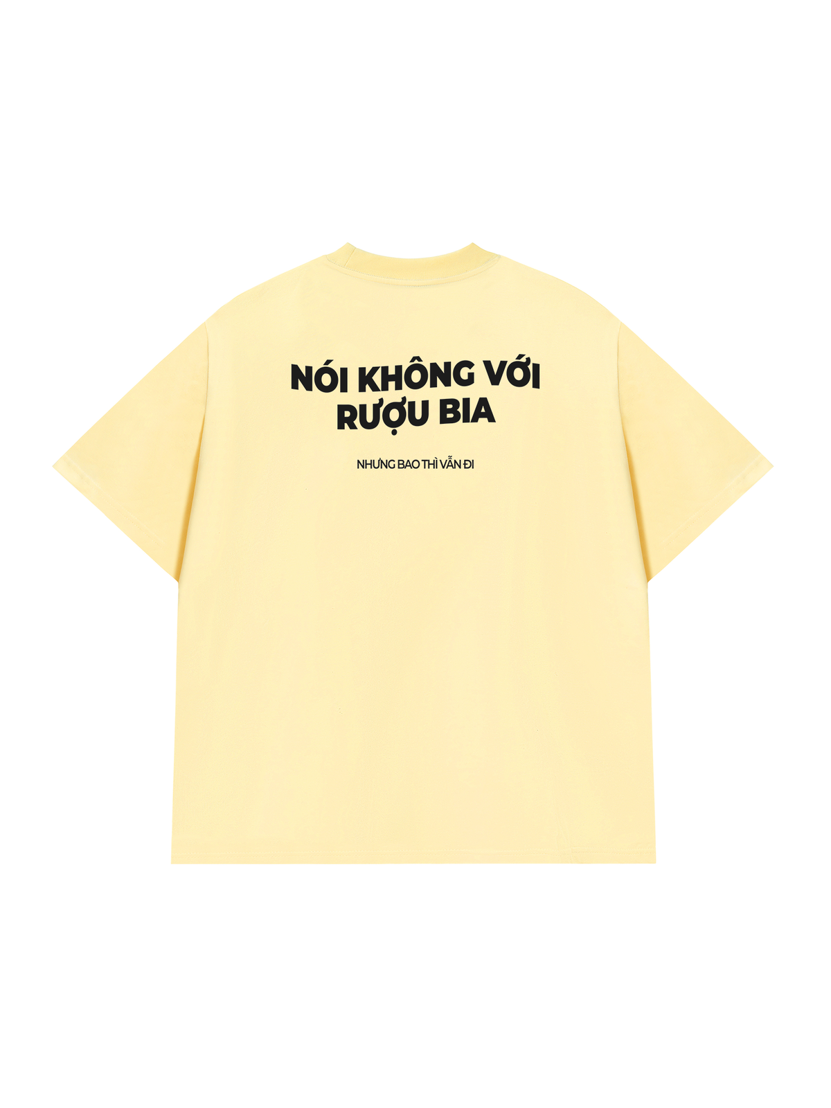 Áo Thun Relaxed Fit Nói Không Với Rượu Bia