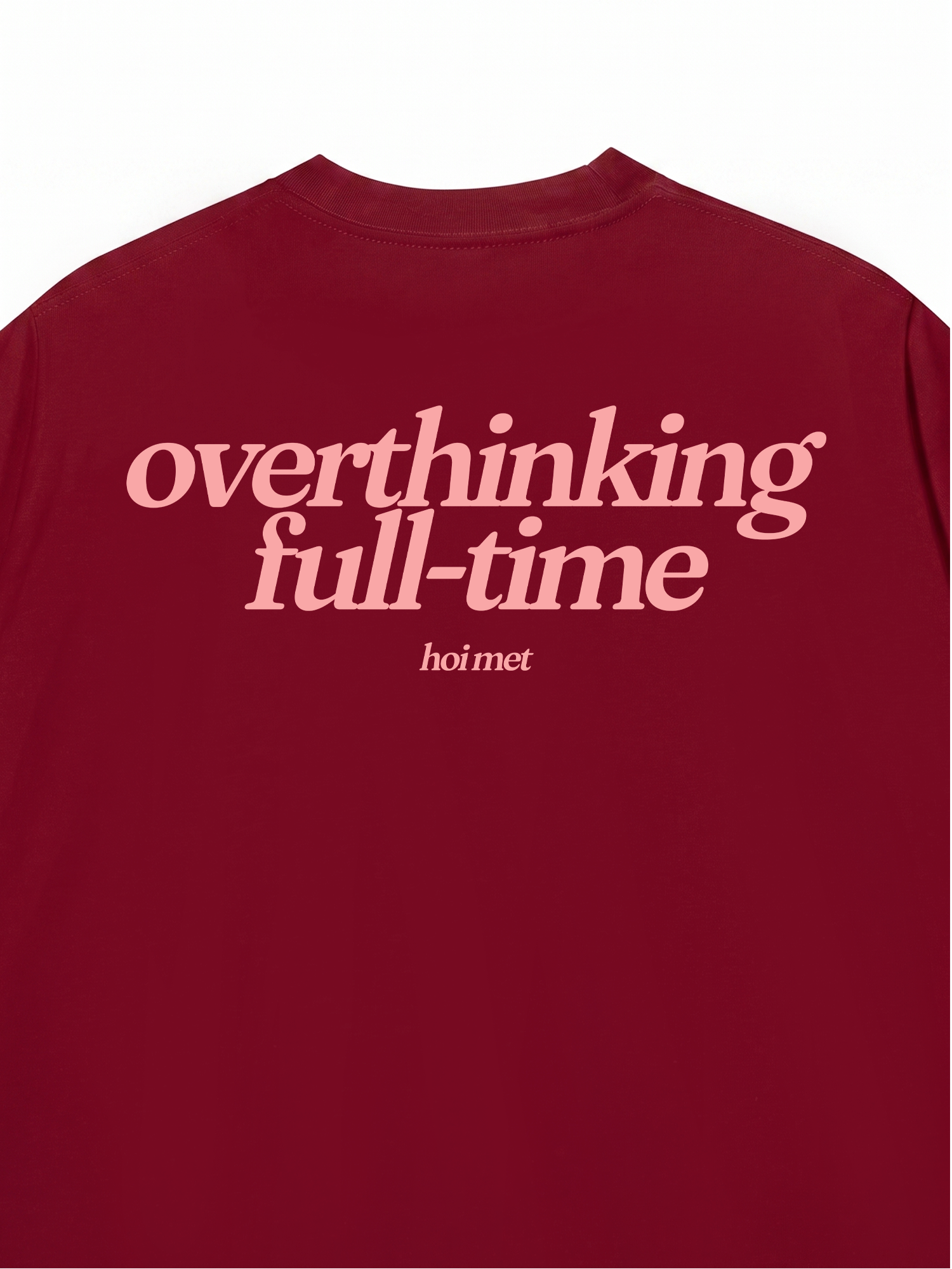 Áo Thun Relaxed Fit Overthinking