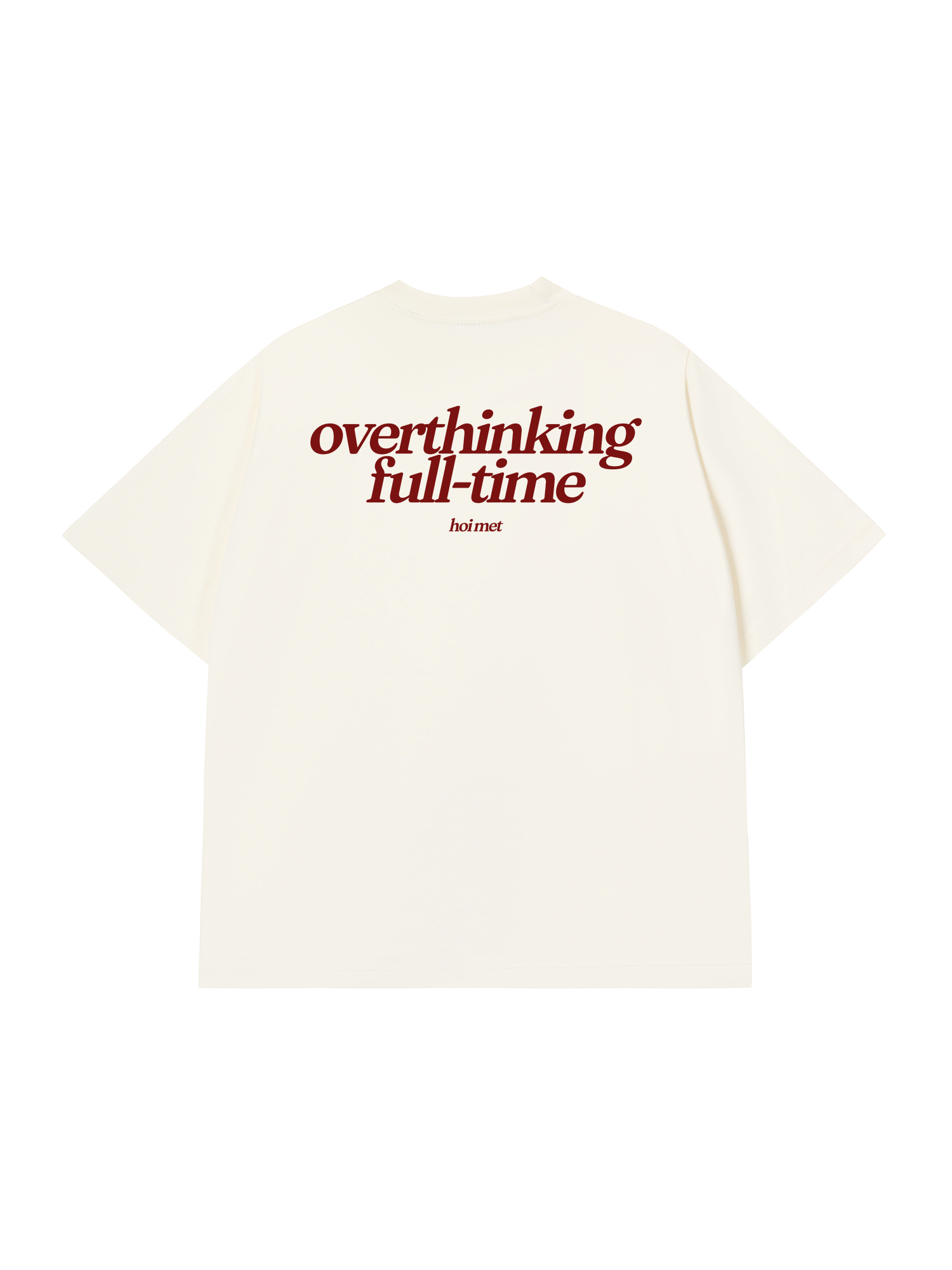 Áo Thun Relaxed Fit Overthinking