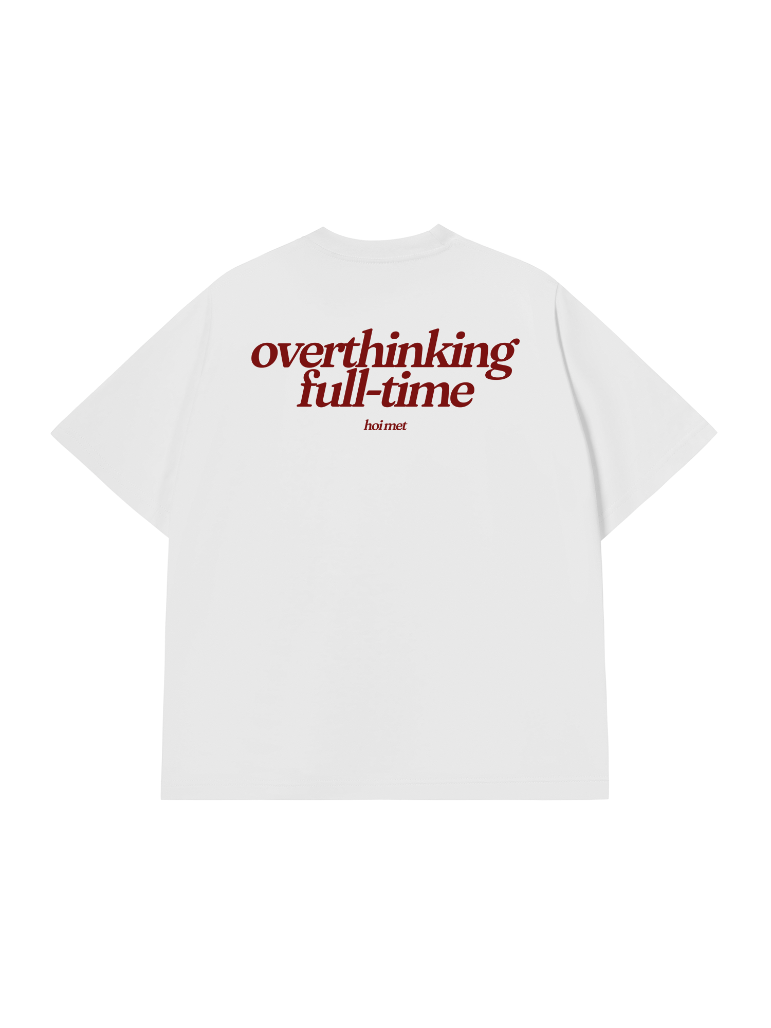 Áo Thun Relaxed Fit Overthinking