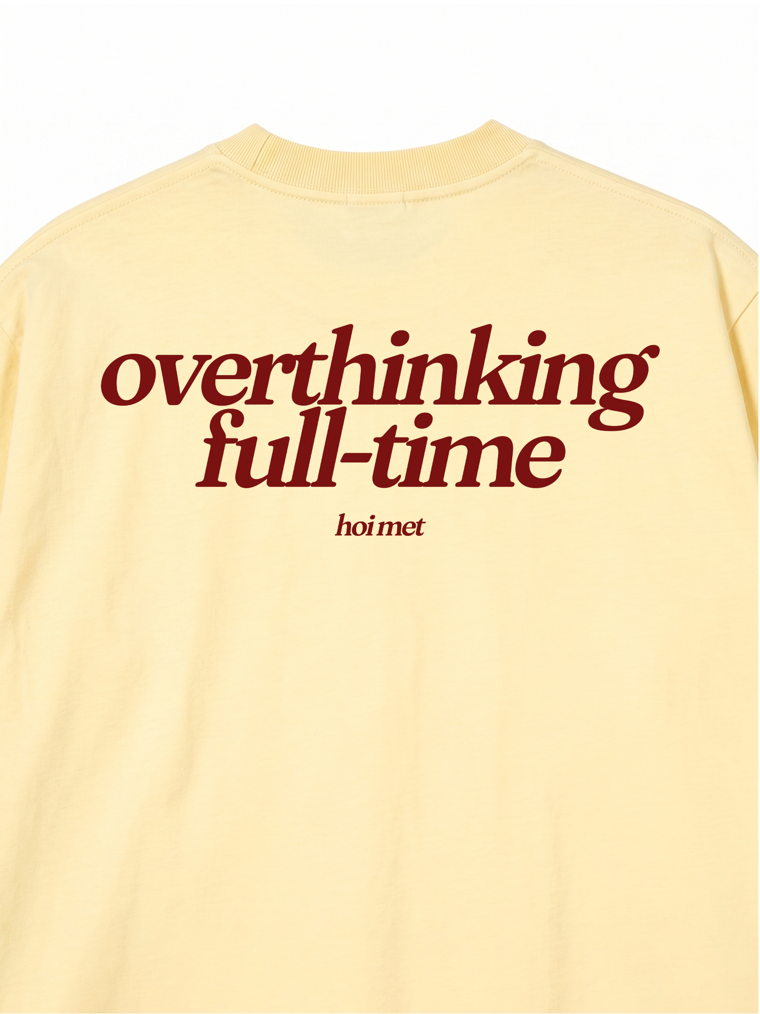 Áo Thun Relaxed Fit Overthinking