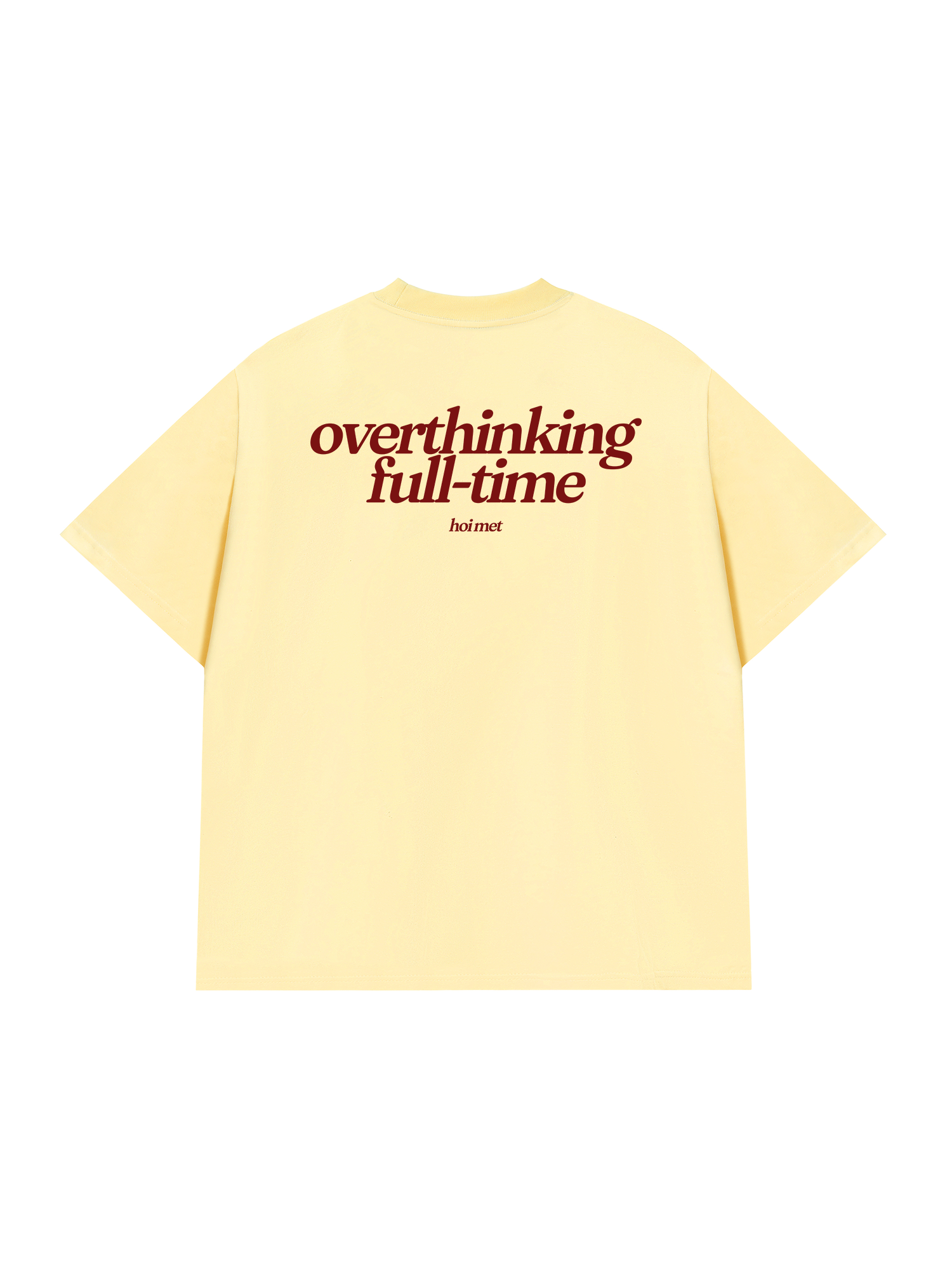 Áo Thun Relaxed Fit Overthinking