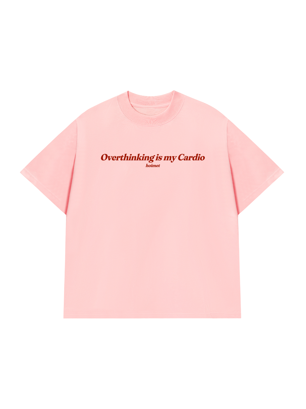 Áo Thun Relaxed Fit Overthinking Is My Cardio