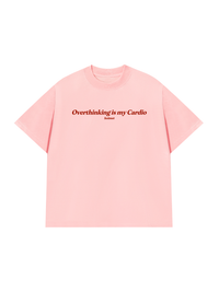 Áo Thun Relaxed Fit Overthinking Is My Cardio
