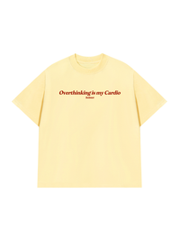 Áo Thun Relaxed Fit Overthinking Is My Cardio