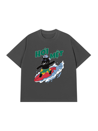 Áo Thun Relaxed Fit Phi Như Cơn Gió