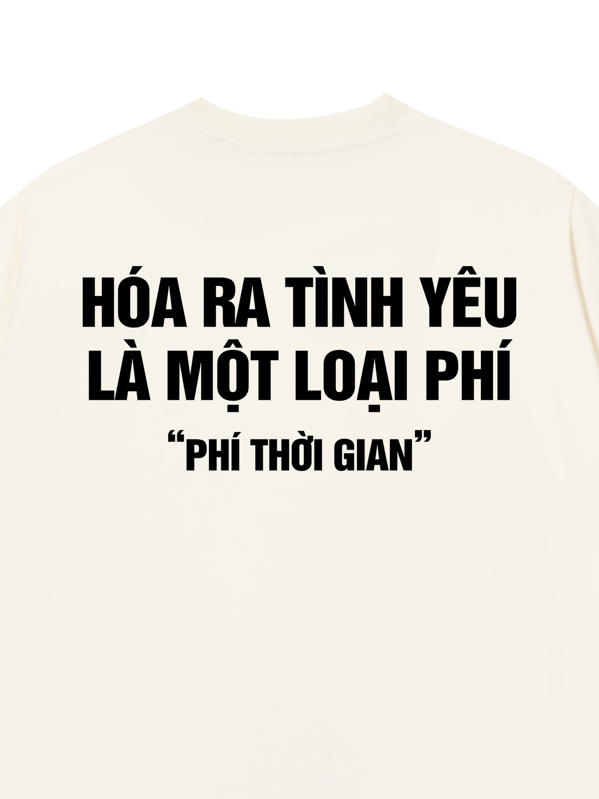 Áo Thun Relaxed Fit Phí Thời Gian