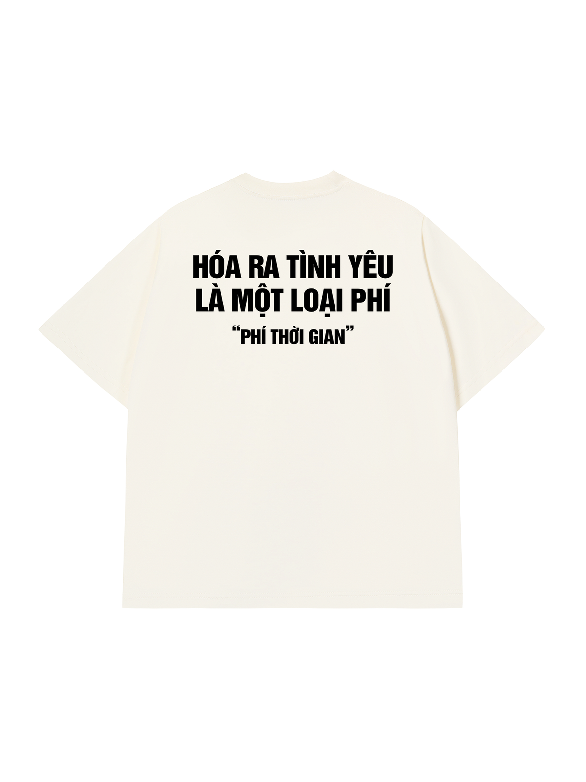 Áo Thun Relaxed Fit Phí Thời Gian