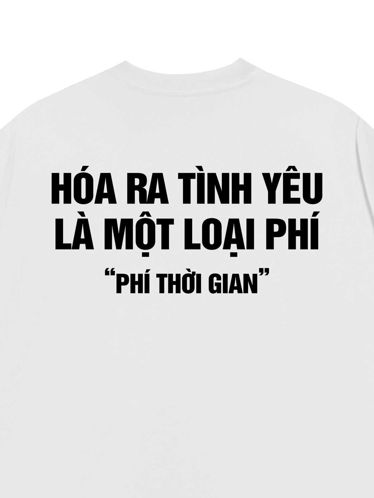 Áo Thun Relaxed Fit Phí Thời Gian