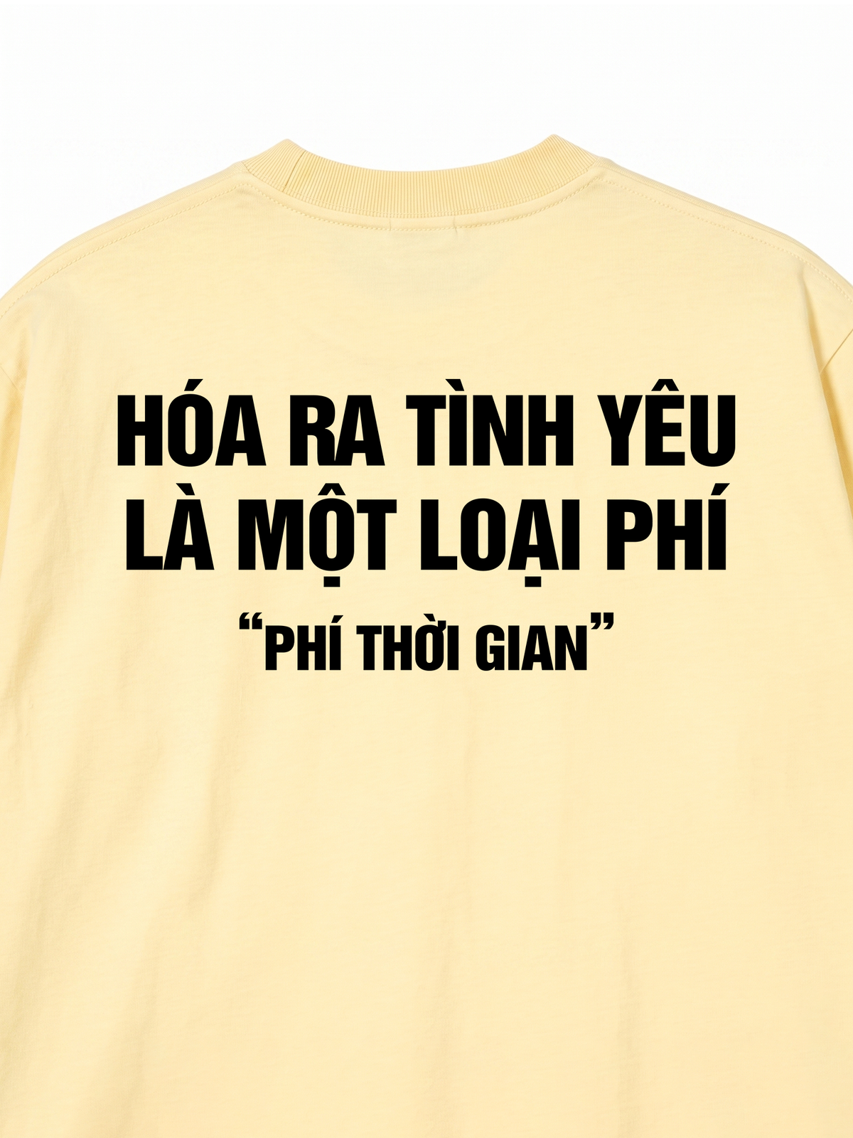 Áo Thun Relaxed Fit Phí Thời Gian
