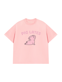 Áo Thun Relaxed Fit Piglates