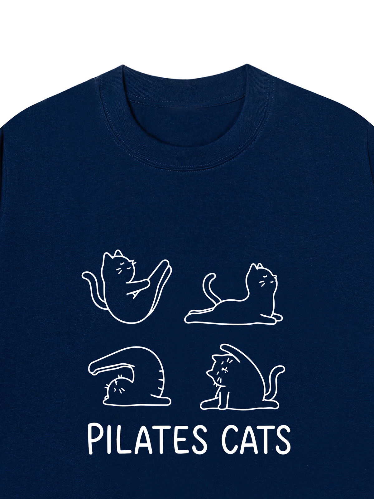 Áo Thun Relaxed Fit Pilates Cat