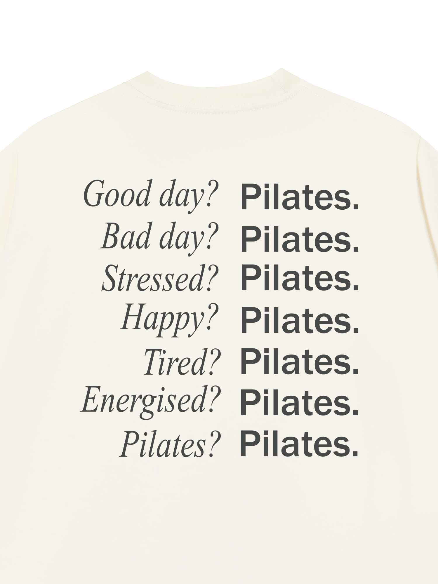 Áo Thun Relaxed Fit Pilates Hoimet