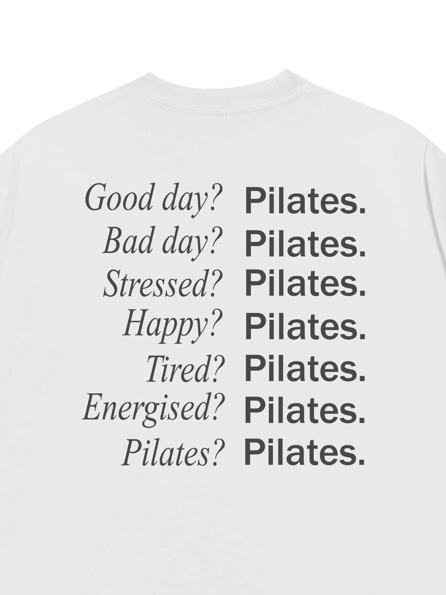 Áo Thun Relaxed Fit Pilates Hoimet