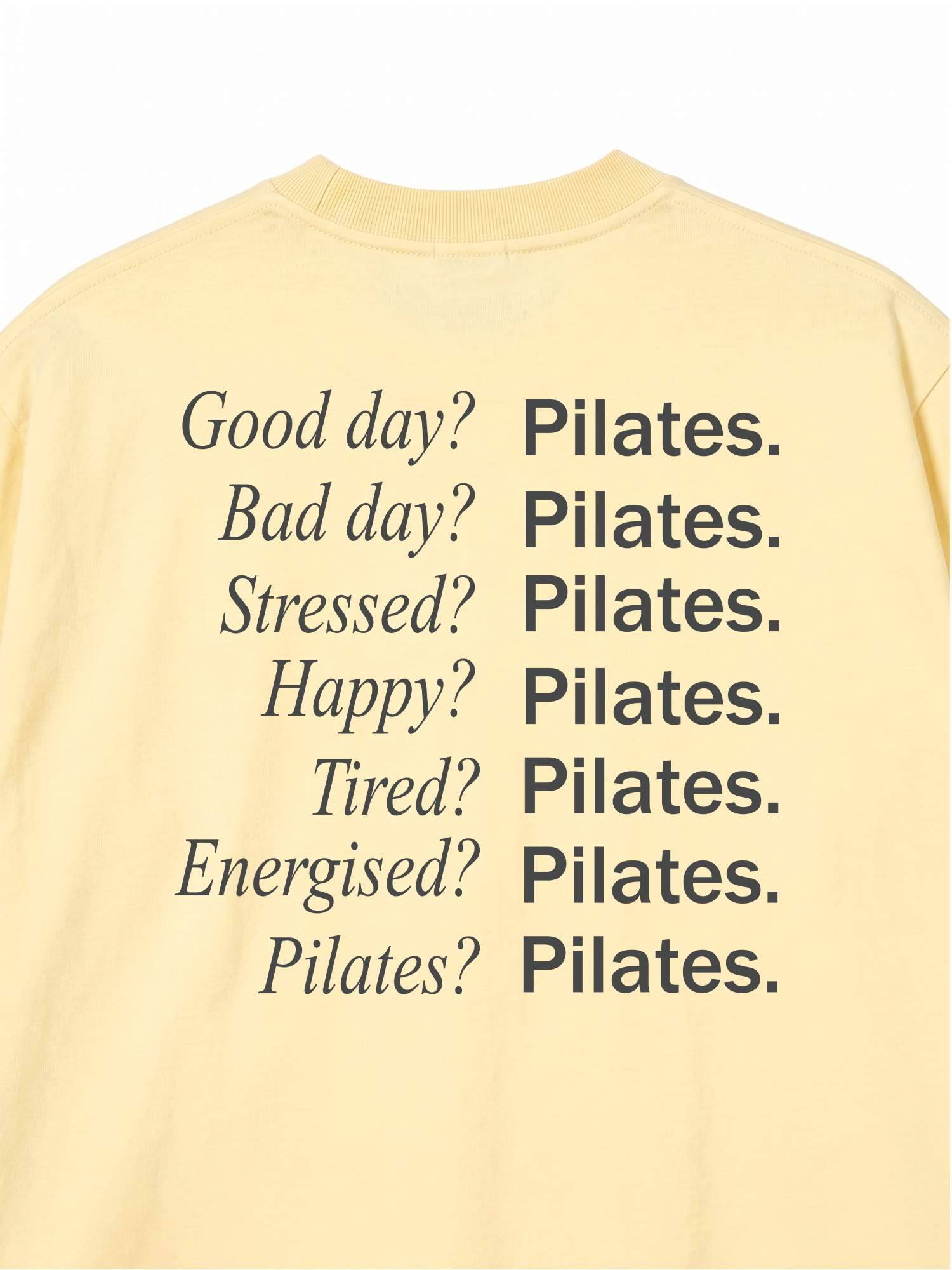 Áo Thun Relaxed Fit Pilates Hoimet