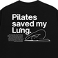 Áo Thun Relaxed Fit Pilates Saved My Lưng