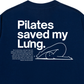 Áo Thun Relaxed Fit Pilates Saved My Lưng
