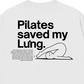 Áo Thun Relaxed Fit Pilates Saved My Lưng