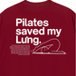 Áo Thun Relaxed Fit Pilates Saved My Lưng