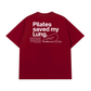 Áo Thun Relaxed Fit Pilates Saved My Lưng