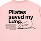 Áo Thun Relaxed Fit Pilates Saved My Lưng