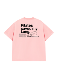 Áo Thun Relaxed Fit Pilates Saved My Lưng