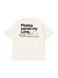 Áo Thun Relaxed Fit Pilates Saved My Lưng